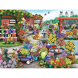 Shopping for the Garden 300 Large Piece Jigsaw Puzzle