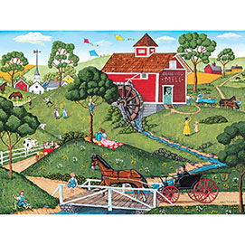 Grand View Mill 300 Large Piece Jigsaw Puzzle
