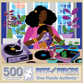 Record Player 500 Piece Jigsaw Puzzle