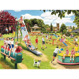 The Park Playground 300 Large Piece Jigsaw Puzzle