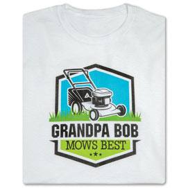 Personalized Mows Best Tee