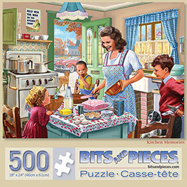 Kitchen Memories 500 Piece Jigsaw Puzzle