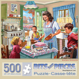 Kitchen Memories 500 Piece Jigsaw Puzzle