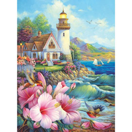 Beacon of Hope 300 Large Piece Glitter Effects Jigsaw Puzzle