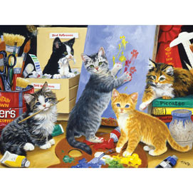 Studio Kittens 1000 Piece Jigsaw Puzzle