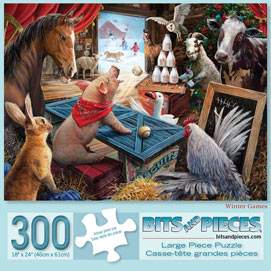Winter Games 300 Large Piece Jigsaw Puzzle