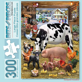 Farmyard Friendlies 300 Large Piece Jigsaw Puzzle