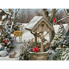 Winter Wishes II 300 Large Piece Jigsaw Puzzle