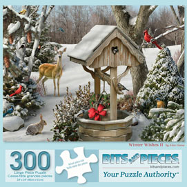 Winter Wishes II 300 Large Piece Jigsaw Puzzle