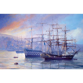 Frigate and First Rate 1000 Piece Giant Jigsaw Puzzle