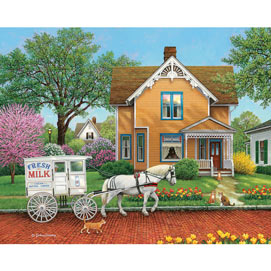 The Next Stop 1000 Large Piece Jigsaw Puzzle