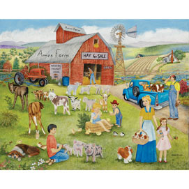 Ames Farm 500 Piece Jigsaw Puzzle