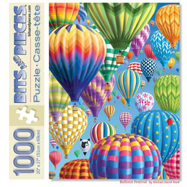 Educational Toys for Adults and Children 0510 Creative Gifts Wooden Classic Puzzle Celebration Rising Balloon Puzzle 500/1000/1500/2000/3000 Pieces Color : Partitions, Size : 4000 Pieces