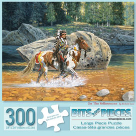 On the Yellowstone 300 Large Piece Jigsaw Puzzle