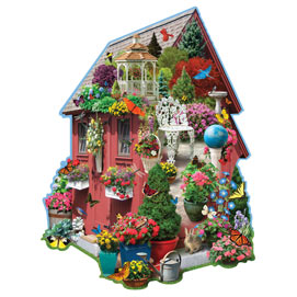 Garden Shed 750 Piece Shaped Puzzle