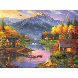 House of Puzzles 1000 piece jigsaw puzzles Reserved Auction For Laura 