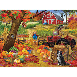 Fall Harvest 300 Large Piece Jigsaw Puzzle