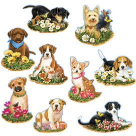 10.3" x 9.1" Chihuahua Puppy Dog 48 Piece Jigsaw Puzzle Pet Toy Terrier Pup