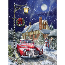 Almost Home for Christmas 300 Large Piece Jigsaw Puzzle