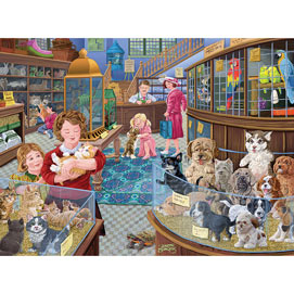 Steve Read Pets Dogs Puzzles G3134 Here to Help 500 Piece Gibsons Jigsaw 