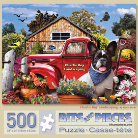 Charlie Boy Landscaping 500 Piece Jigsaw Puzzle