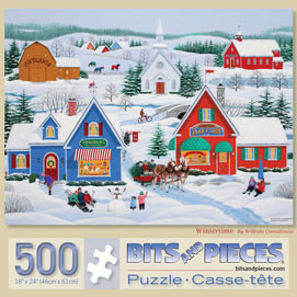 Wintertime 500 Piece Jigsaw Puzzle