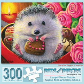 Valentine Sweets 300 Large Piece Jigsaw Puzzle