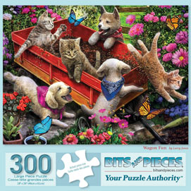 Wagon Fun 300 Large Piece Jigsaw Puzzle
