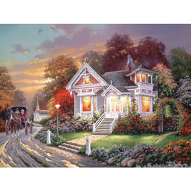 Down the Lane 300 Large Piece Jigsaw Puzzle