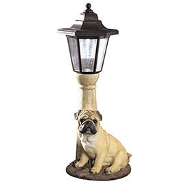 Solar Fawn Pug Lantern