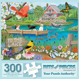 To the Lake 300 Large Piece Jigsaw Puzzle