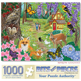 Spring Joy 1000 Piece Jigsaw Puzzle
