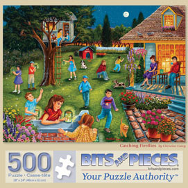 Catching Fireflies 500 Piece Jigsaw Puzzle