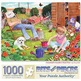 Grandad's Garden Mud Pies 1000 Piece Jigsaw Puzzle