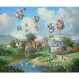 Colorful Flight 1000 Piece Jigsaw Puzzle