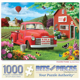 Fruitful Fields 1000 Piece Jigsaw Puzzle