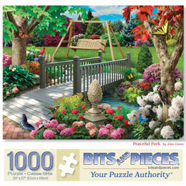 Peaceful Park 1000 Piece Jigsaw Puzzle