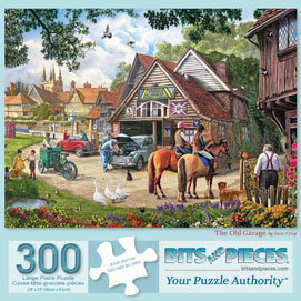 The Old Garage 300 Large Piece Jigsaw Puzzle