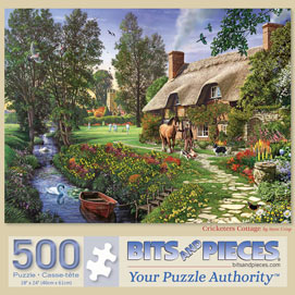 Cricketers Cottage 500 Piece Jigsaw Puzzle