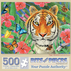 Tiger Blossom 500 Piece Jigsaw Puzzle