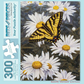 Butterfly Afternoon 300 Large Piece Jigsaw Puzzle
