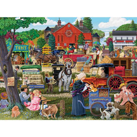 Country Flea Market 300 Large Piece Jigsaw Puzzle