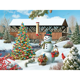 Countryside Christmas 1000 Piece Jigsaw Puzzle