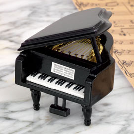 Love Story Grand Piano Music Box