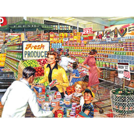 Mr. Grocer's Store 300 Large Piece Jigsaw Puzzle