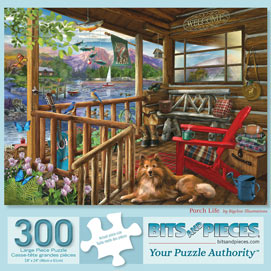 Porch Life 300 Large Piece Jigsaw Puzzle