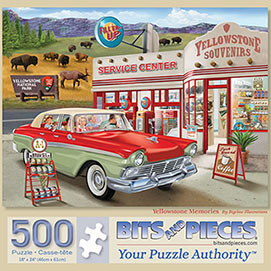 Yellowstone Memories 500 Piece Jigsaw Puzzle