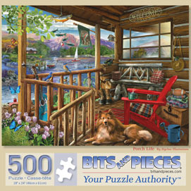 Porch Life 500 Piece Jigsaw Puzzle