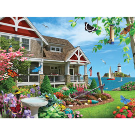 American Classic Architecture Stone House Classic Puzzle 500 1000 1500 2000 3000 4000 5000 Pieces Jigsaw for Adults Difficult Large Piece Floor Puzzle Birthday Gift Decoration 0205