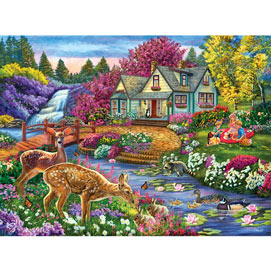 Forest Feast 300 Large Piece Jigsaw Puzzle
